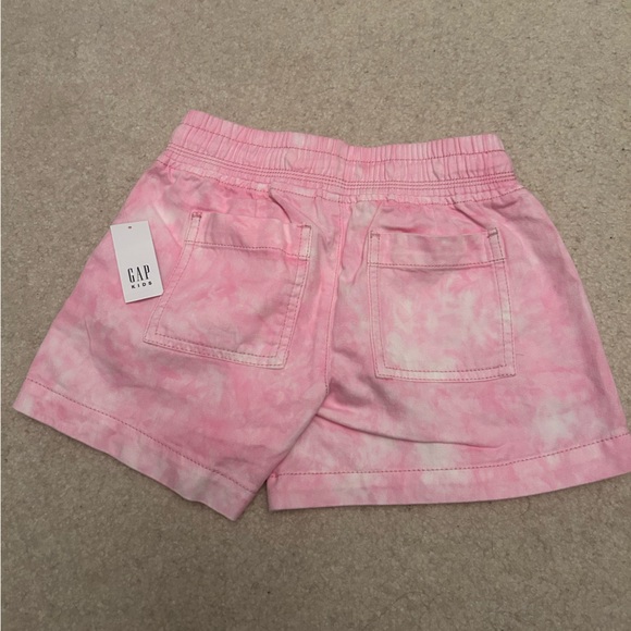 Gap Kids Pink White Tie Dye Shorts Size S - Picture 4 of 4